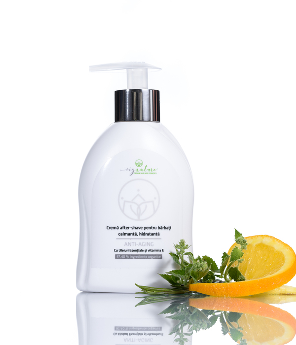 Cremă After-Shave Calmantă, Hidratantă  - 250 ml