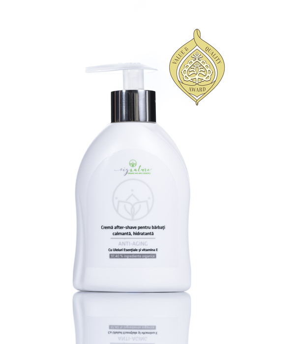 Cremă After-Shave Calmantă, Hidratantă  - 250 ml