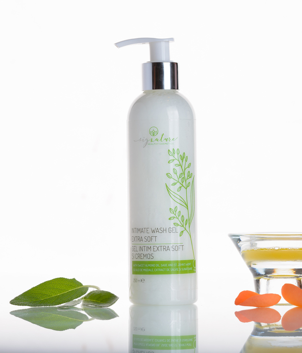 Extra weiches Intimgel mit Mandelöl, Salbei und Johanniskraut - 250 ml