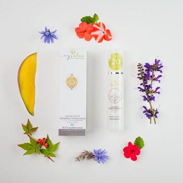 Feuchtigkeitsspendende und umstrukturierende Anti-Falten-Creme 35+ mit Hyaluronsäure, Vitamin A und E - 50 ml 